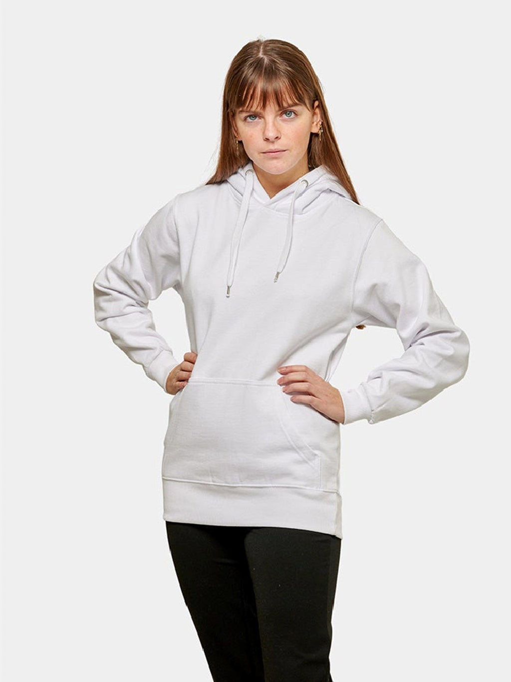 Oversized Hoodie - Weiß