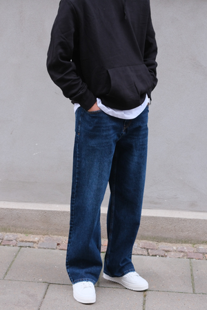 Baggy-Jeans – Dunkelblau