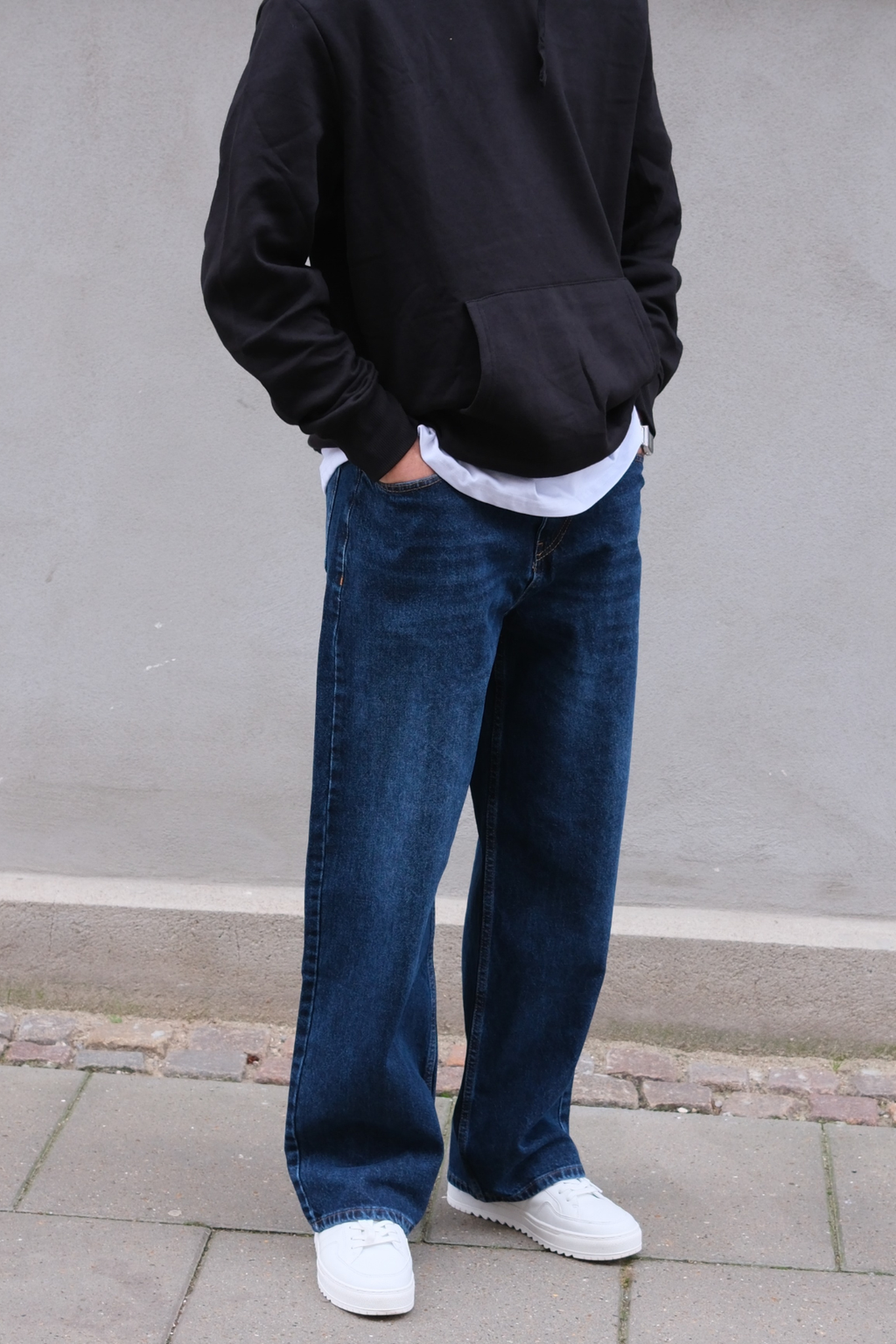 Baggy-Jeans – Dunkelblau