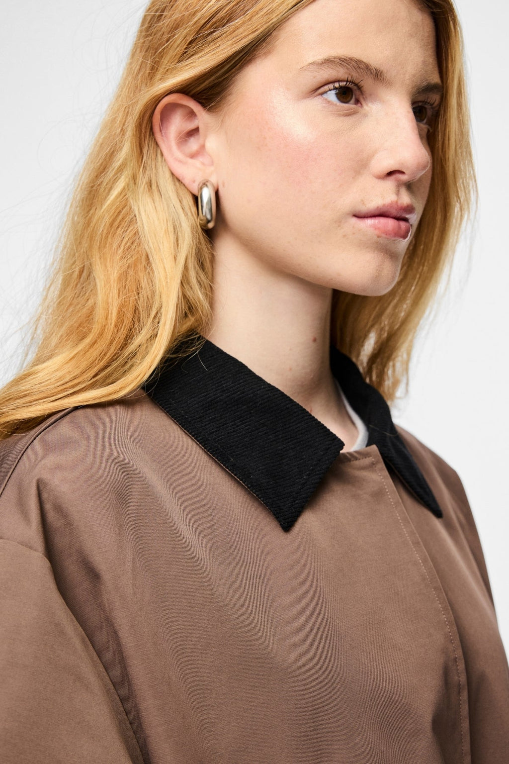 Jorma Lange leichte Jacke – Kaffeequarz Schwarz