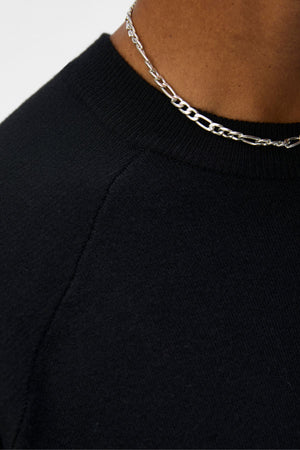 Reynard 2/4-Strickpullover - Schwarz