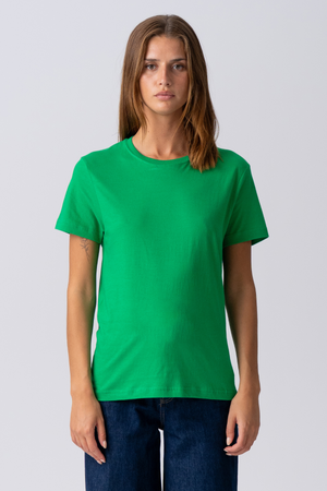 Basic Leichtes T -Shirt - Grün