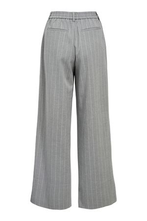 Lisa Wide Hosen AOP - mittel graue Melange