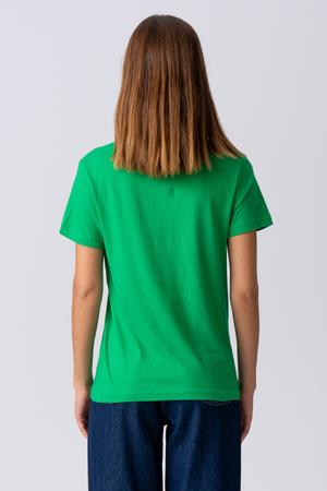 Basic Leichtes T -Shirt - Grün