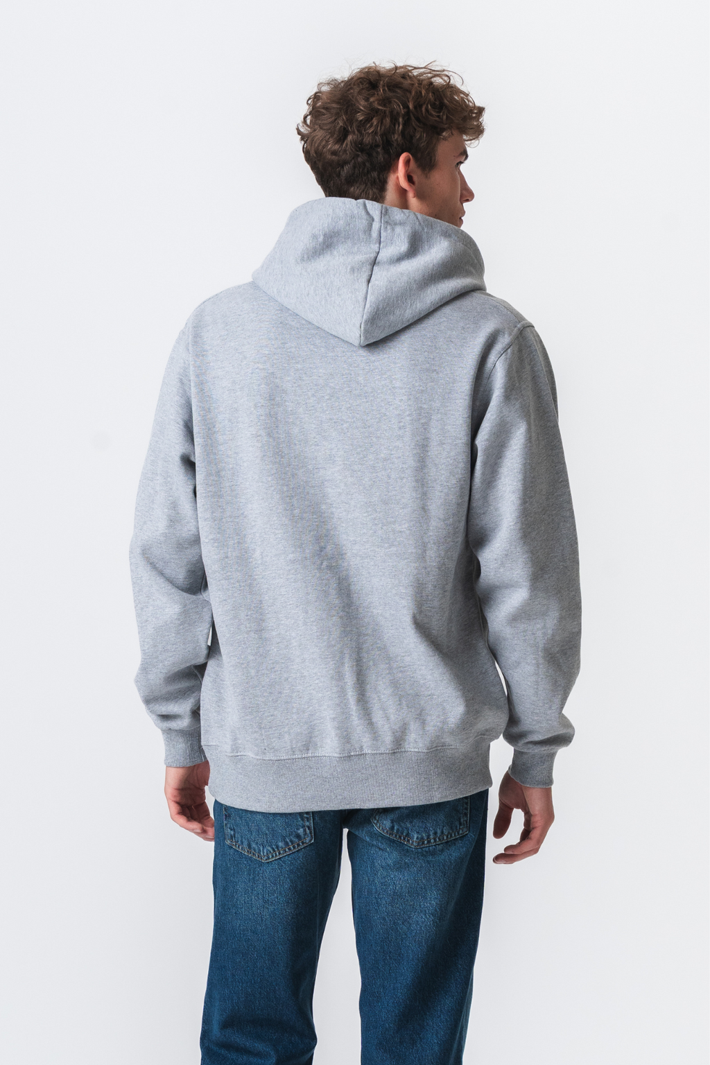 Basic Hoodie - hellgrau