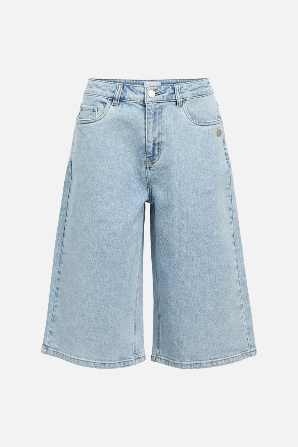 Isra Bermuda Shorts - mittelblauer Denim