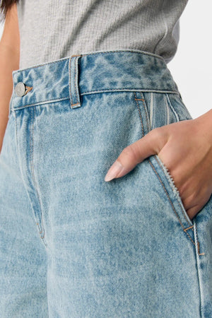 Jen Shorts - mittelblauer Denim