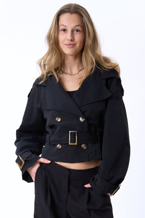 Julieta Kurzjacke - Schwarz
