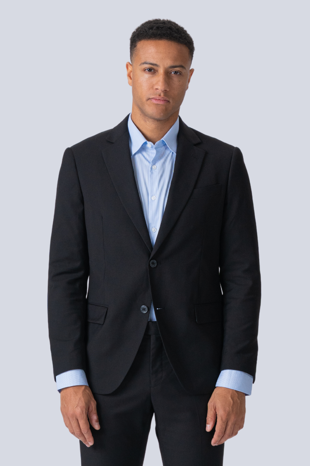 Premium -Einbrennstreicher -Blazer - Schwarz