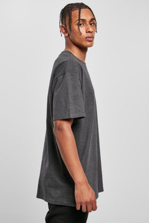 Schwer Oversized T -Shirt - Holzkohle
