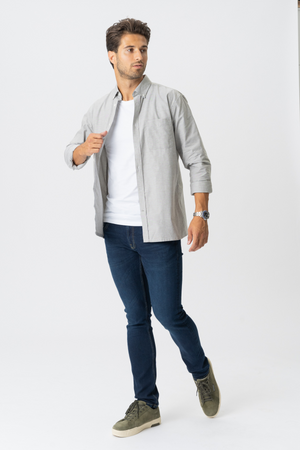 The Original Performance Oxford Shirt ™ ️ - graue Melange