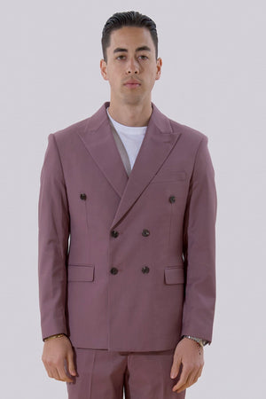 Klassischer Blazer – Lila