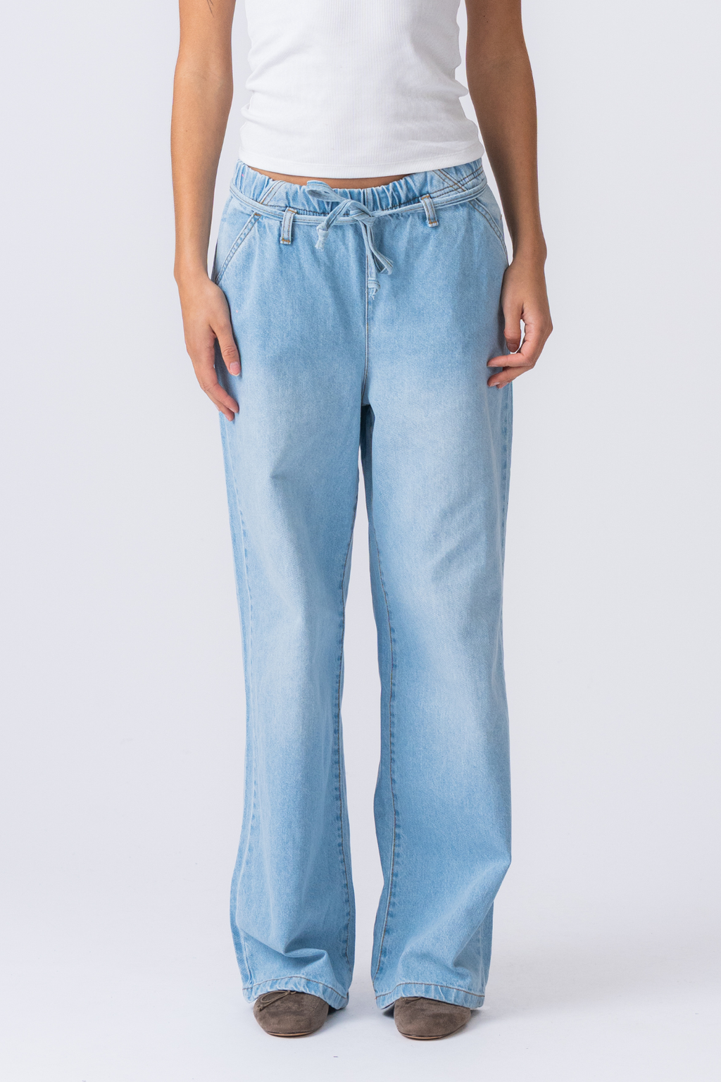 Nicole Baggy Jeans - hellblau