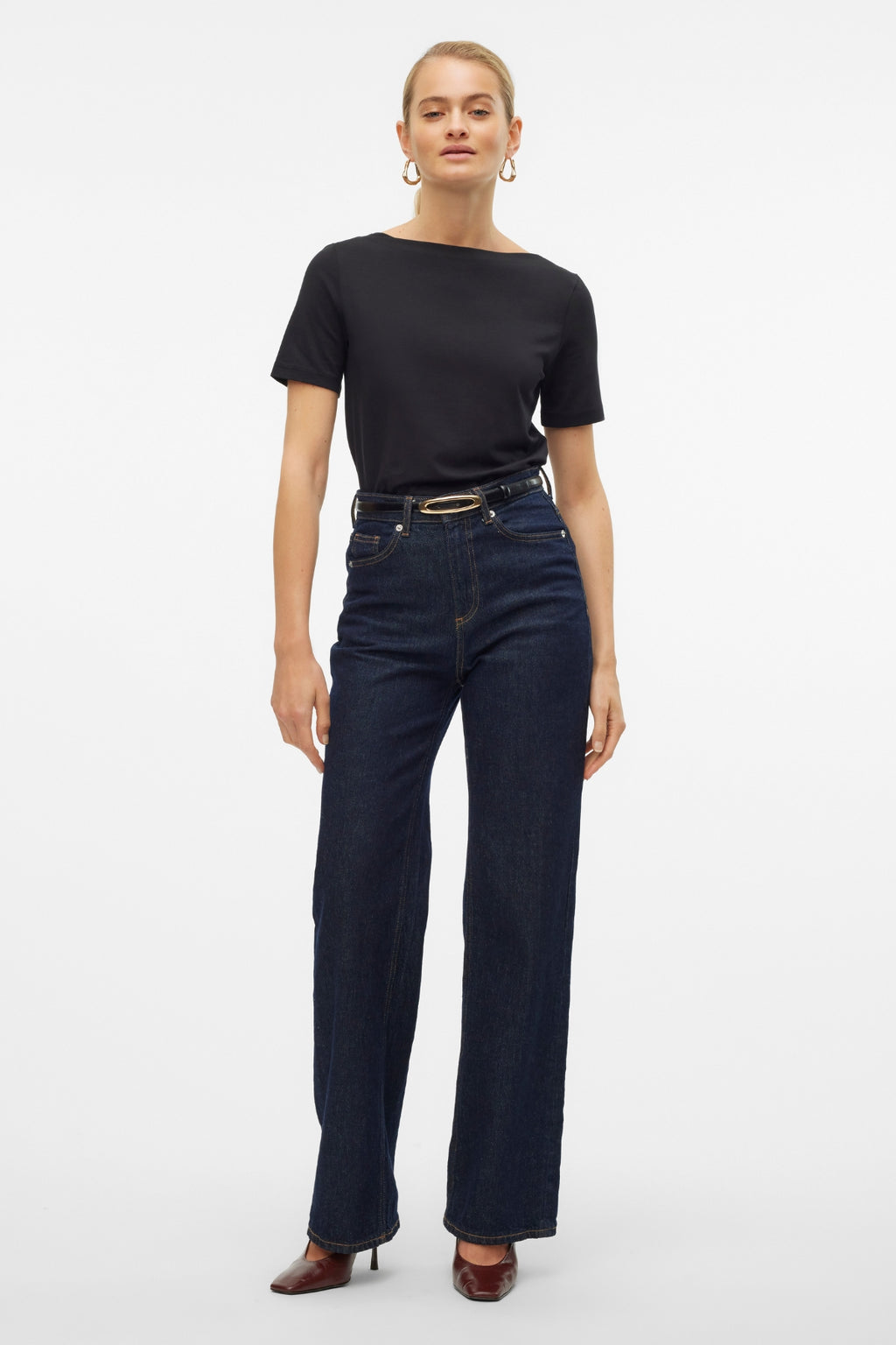 Panda-Modal-Top - Schwarz