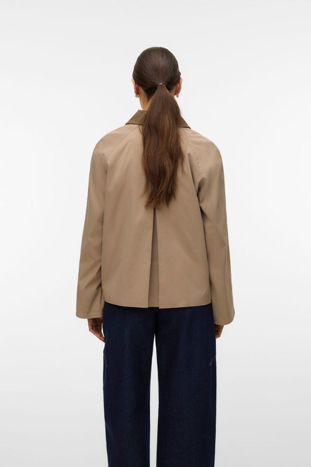 Kurze Chelseafia-Jacke – Silberner Nerz