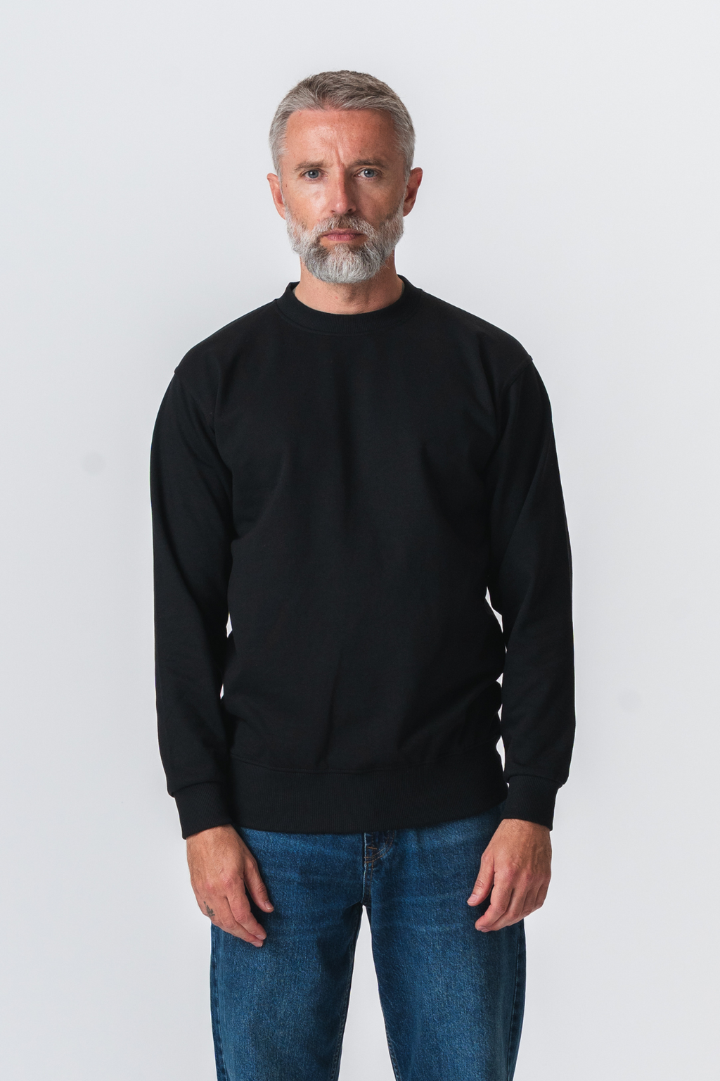 Basic Crewneck - Schwarz