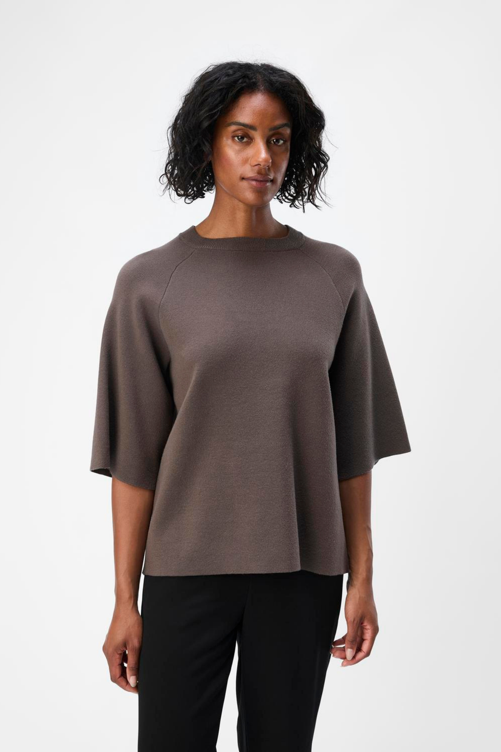 Reynard 2/4 Strickpullover - Morel