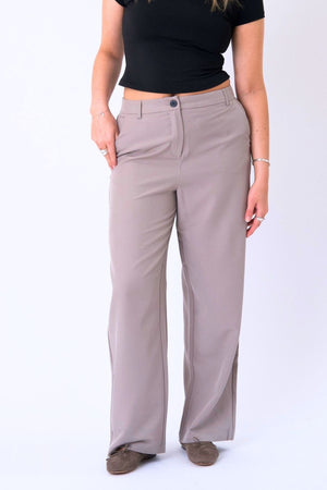 Klassischer Anzug Pants - Grau