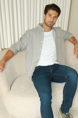 The Original Performance Oxford Shirt ™ ️ - graue Melange