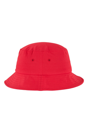 Baumwoll -Twill -Eimerhut - rot
