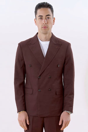 Klassischer Blazer – Braun