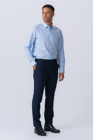 Premium -Anzug Pants - Marine