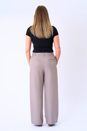 Klassischer Anzug Pants - Grau