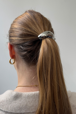 Haare elastisch - Silber