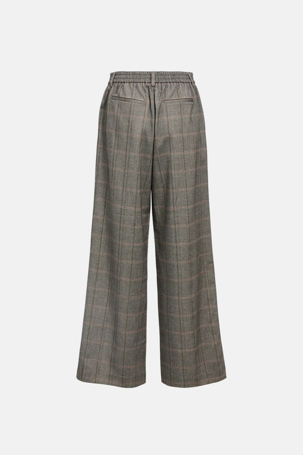 Lisa breit Pants - Schwarz Humus + Tannin