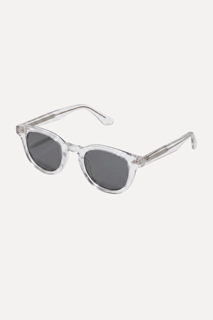 Frederic Sonnenbrille – Transparent-Blau Schwarz