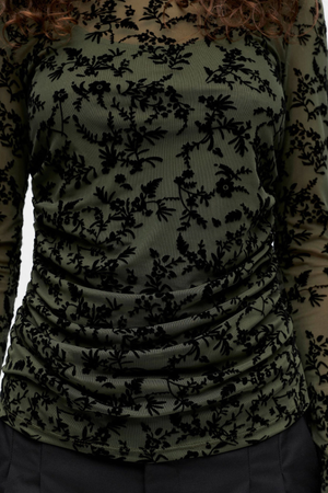 Adeline Top - Kamambaba Schwarz