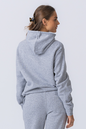 Essential Kapuzenpullover – Grau Melange