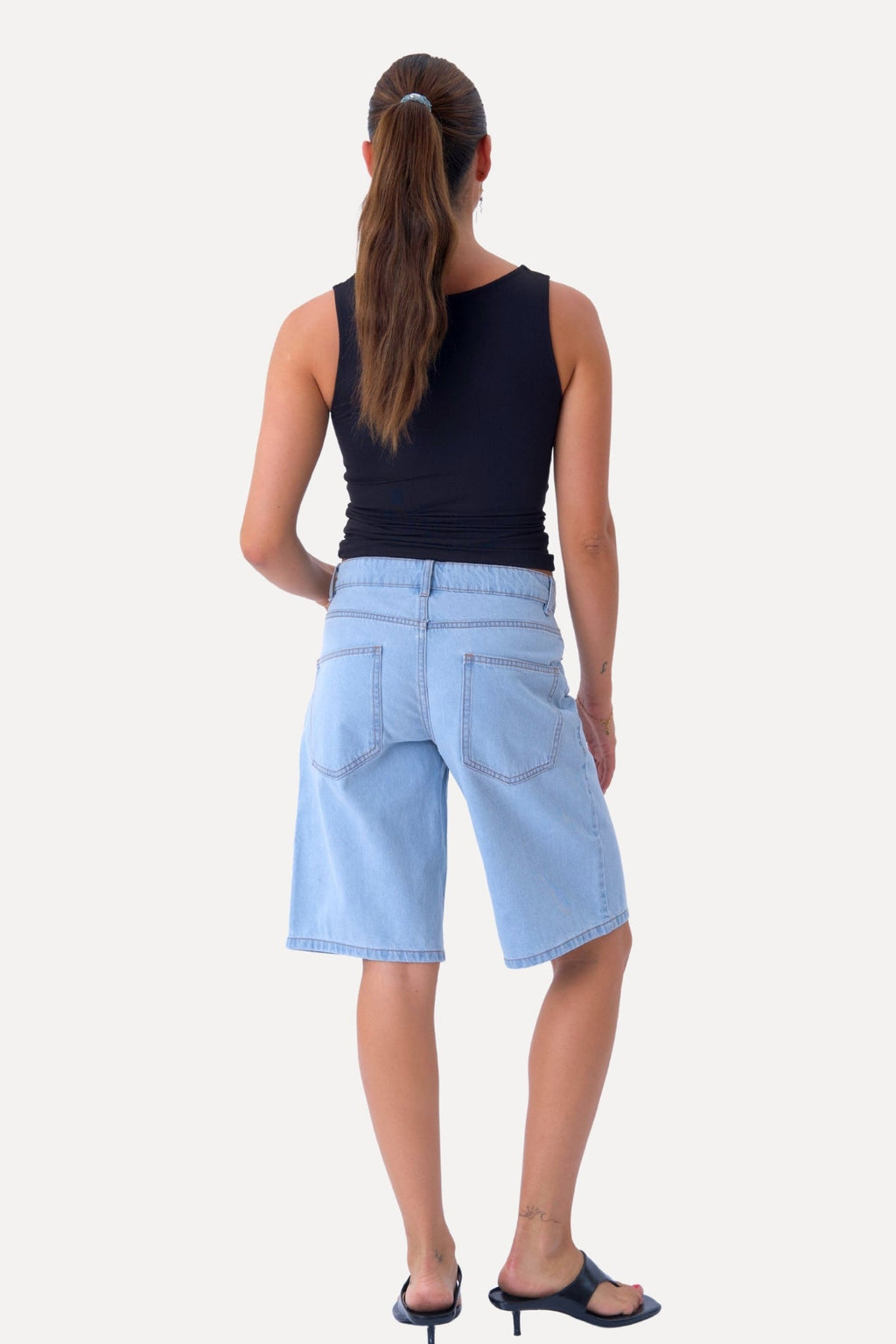 Denim Shorts - Hellblau