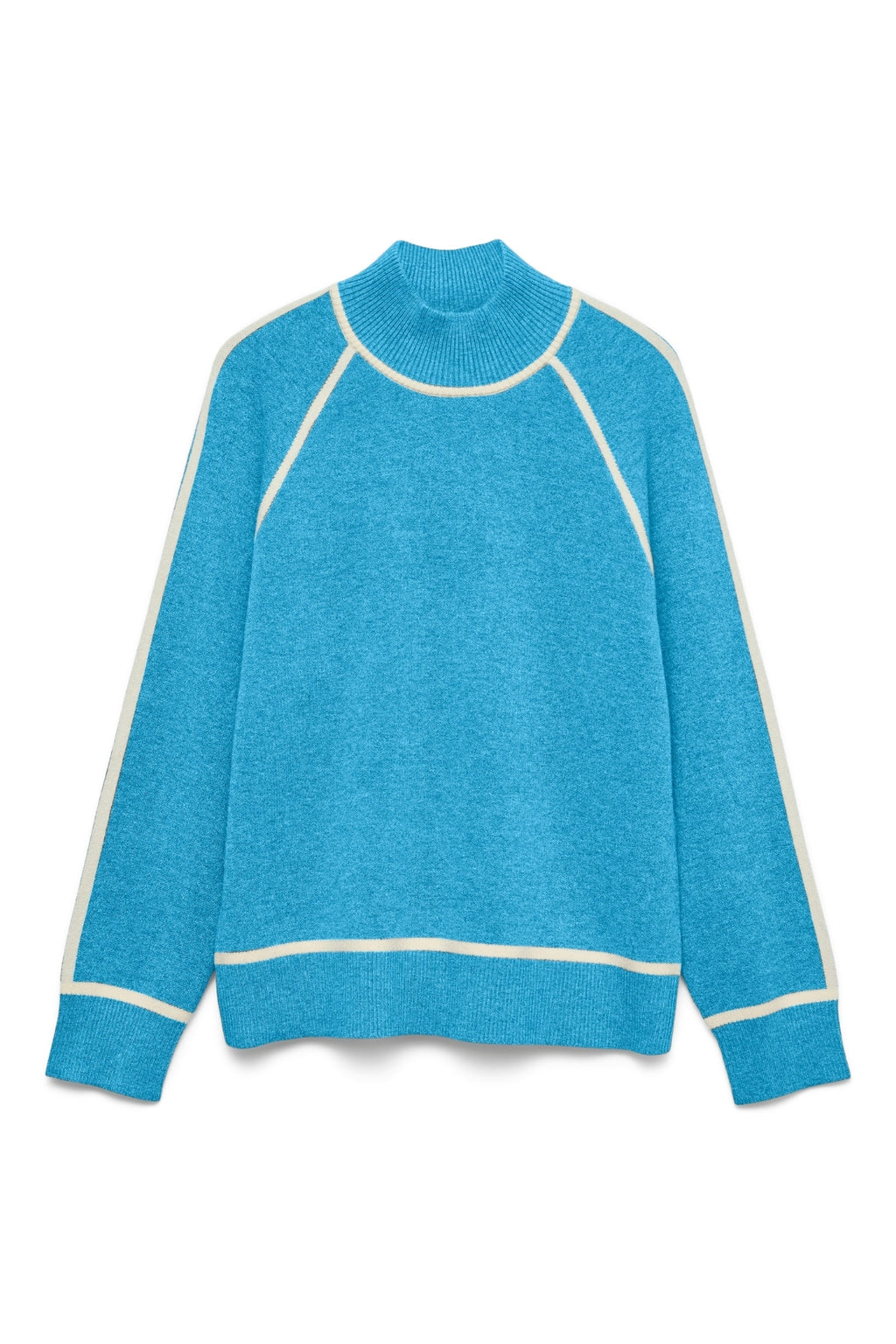 Goldener Highneck-Pullover – Alaskan Blue W. Birch