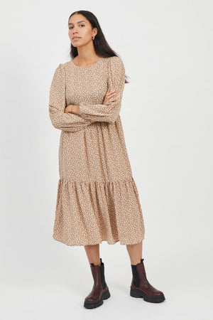 Pals Blumenkleid - Birke