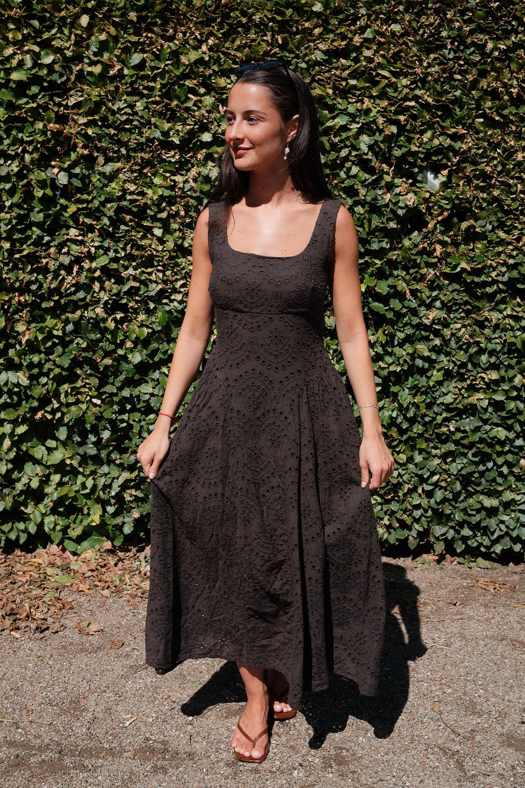 Asta-Kleid - Espresso