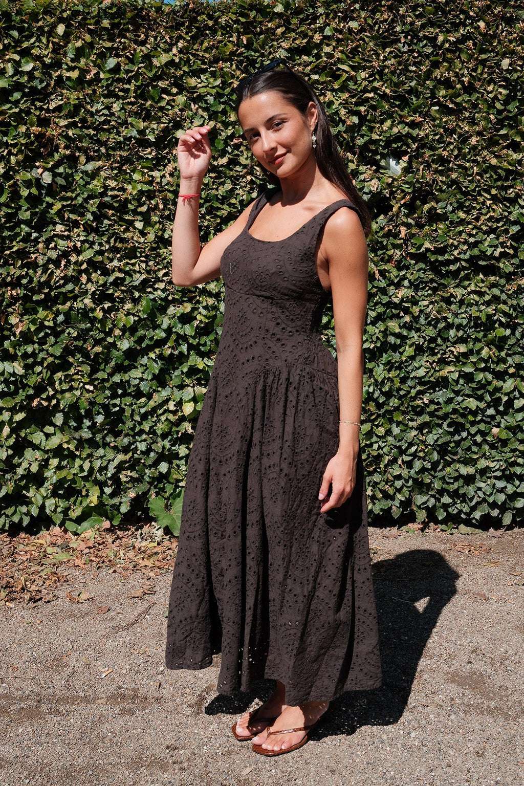 Asta-Kleid - Espresso