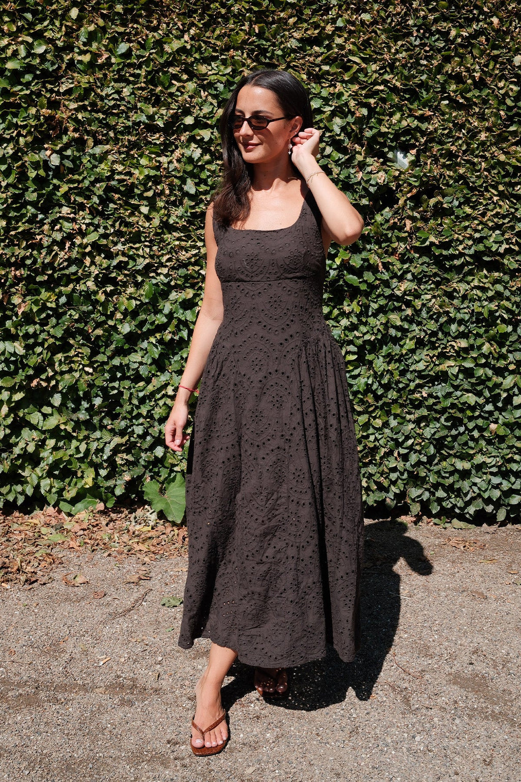 Asta-Kleid - Espresso