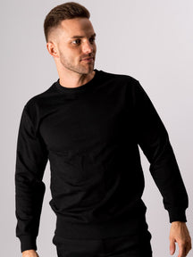 Basic Crewneck - Schwarz