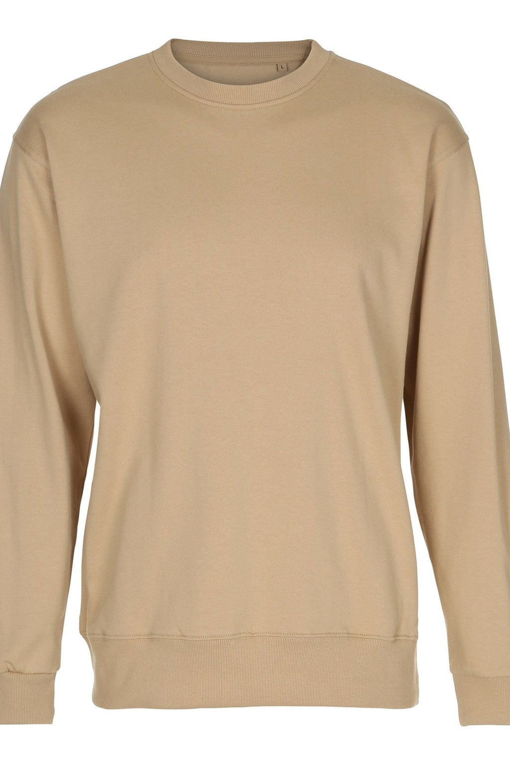 Basic Crewneck - Sand (Dame)