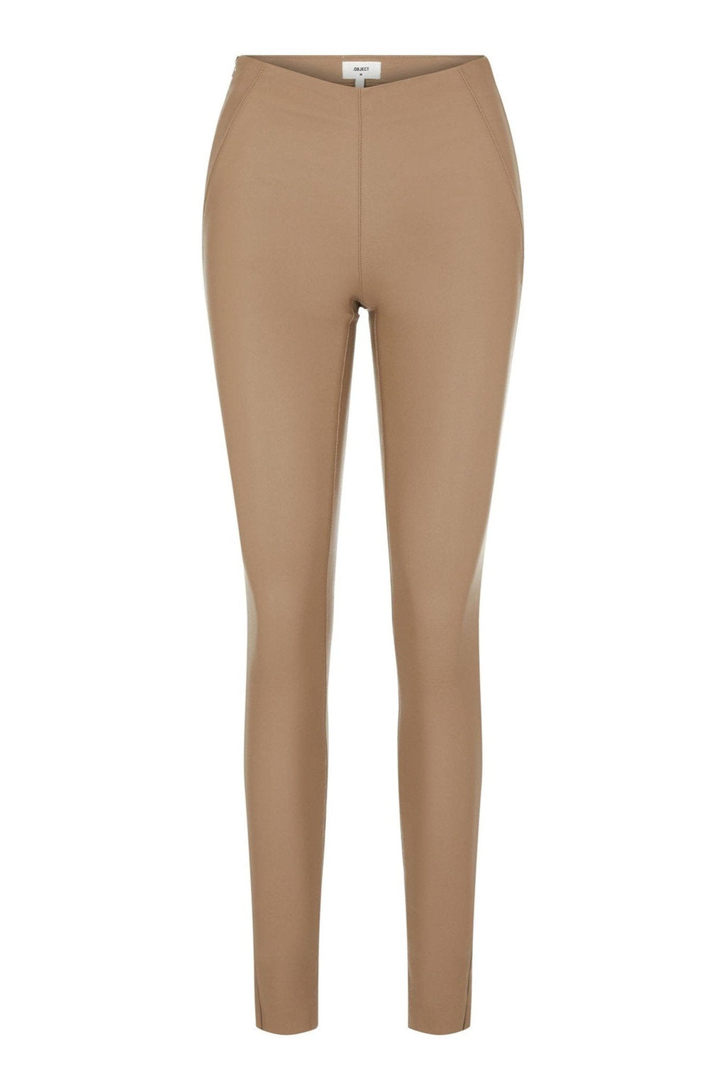 Belle beschichtete Leggings - Beige