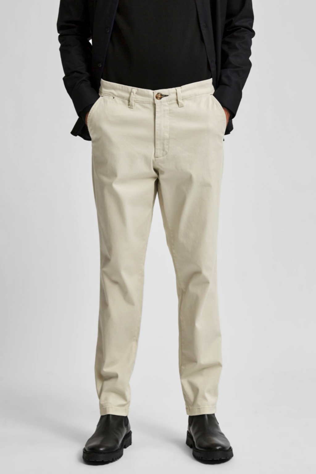 Meilen Flex Chino Pant - Moonstruck (Bio -Baumwolle)
