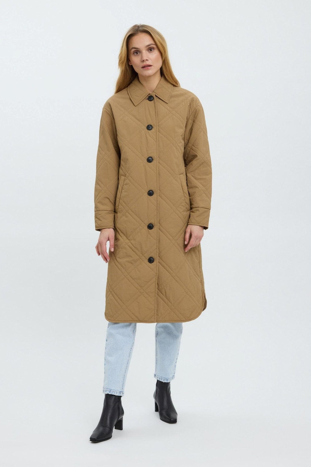 Ambere Merson Long Coat - Tigers Auge