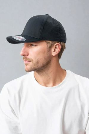 Flexfit Wollkämmert - schwarz