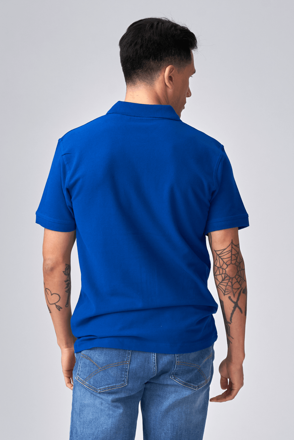 Basic Polo - blau