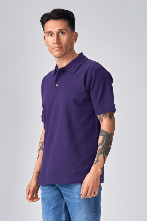 Basic Polo - lila