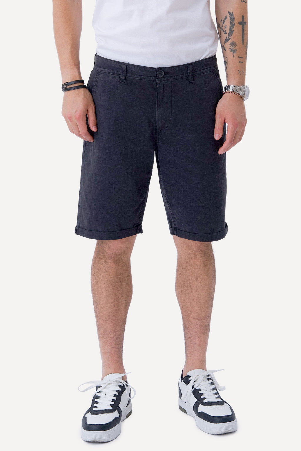 Chino Shorts - Schwarz