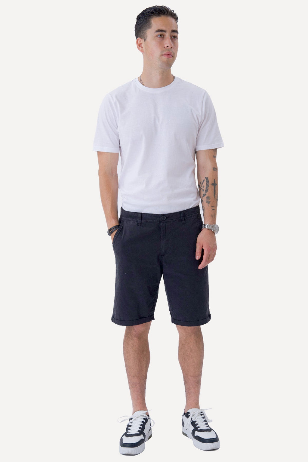 Chino Shorts - Schwarz