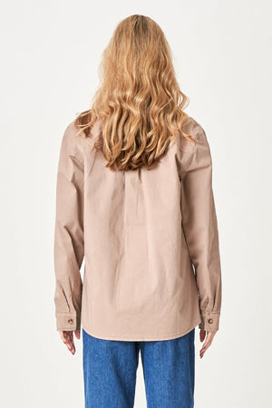 Amber Twill-Hemd – Khaki