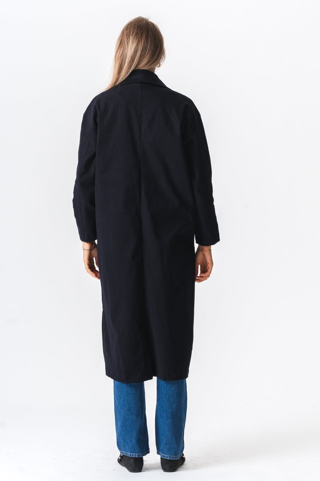 Carla Trenchcoat – Marineblau
